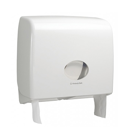 фото: Диспенсер для туалетной бумаги в рулонах Kimberly-Clark Aquarius 6991, белый