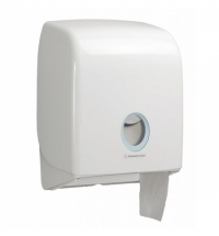фото: Диспенсер для туалетной бумаги в рулонах Kimberly-Clark Aquarius 6958, белый