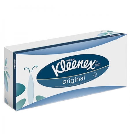 фото: Косметические салфетки Kimberly-Clark Kleenex 72шт, 20х20см, 3 слоя, белые