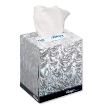 Косметические салфетки Kimberly-Clark Kleenex 90шт, 21х20см, 2 слоя, белые