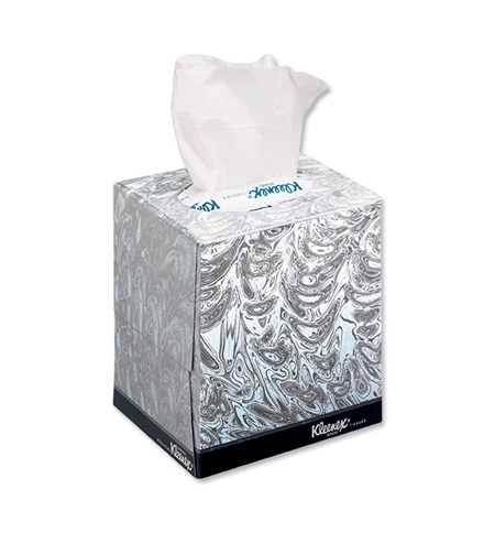 фото: Косметические салфетки Kimberly-Clark Kleenex 90шт, 21х20см, 2 слоя, белые