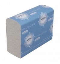 Бумажные полотенца Kimberly-Clark Kleenex Ultra MultiFold 4632, листовые, 150шт, 2 слоя, белые