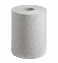 фото: Бумажные полотенца Kimberly-Clark Scott Essential 6695, в рулоне, 190м, 1 слой, белые