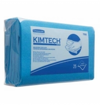 фото: Протирочные салфетки Kimberly-Clark Kimtech 7592, липкие, 25шт, 1 слой, синие