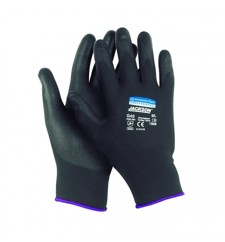 фото: Перчатки защитные Kimberly-Clark Jackson Safety G40 13840, общего назначения, XL, черные