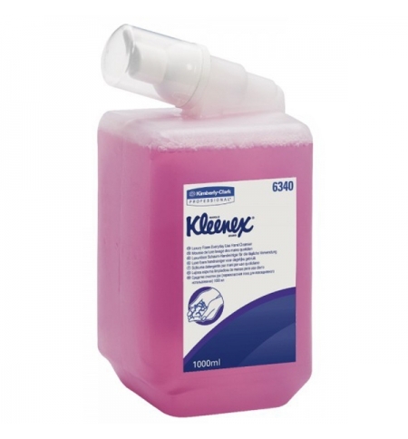 фото: Пенное мыло в картридже Kimberly-Clark Kleenex Everyday Use 6340, 1л, розовое