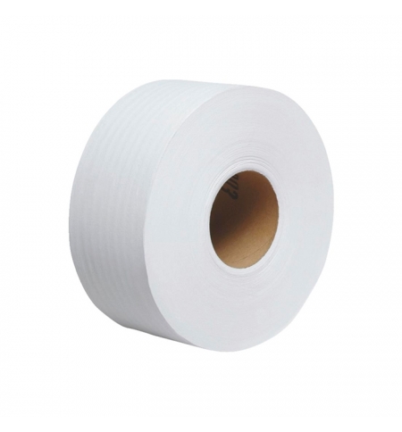 фото: Туалетная бумага Kimberly-Clark Jumbo 8024, в рулоне, белая, 200м, 2 слоя, 38х9.5см